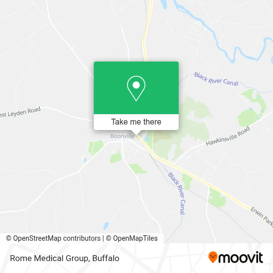 Rome Medical Group map