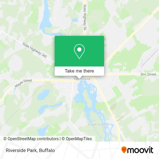 Riverside Park map