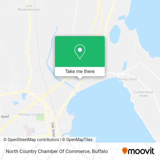 North Country Chamber Of Commerce map