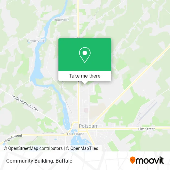 Community Building map