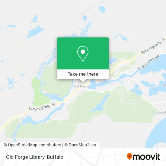 Old Forge Library map