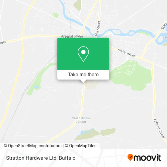 Stratton Hardware Ltd map