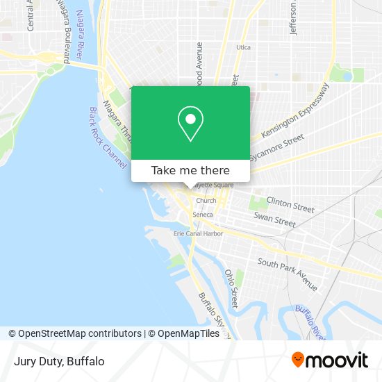 Jury Duty map