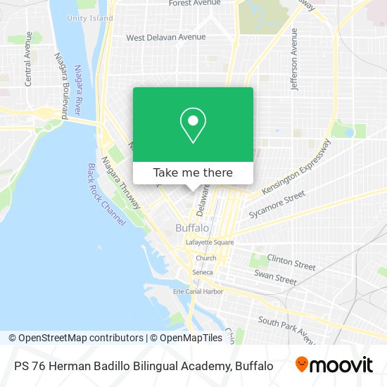 PS 76 Herman Badillo Bilingual Academy map