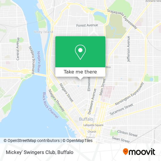 Mapa de Mickey' Swingers Club