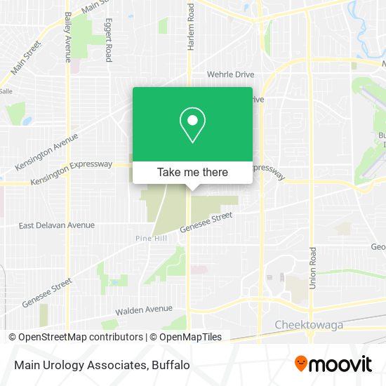 Main Urology Associates map
