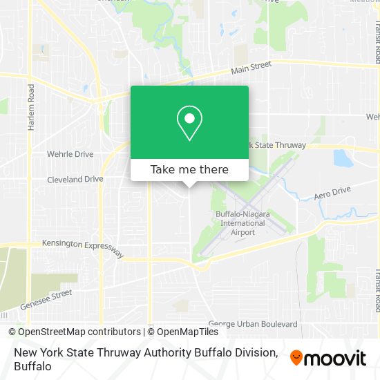 New York State Thruway Map How To Get To New York State Thruway Authority Buffalo Division In  Cheektowaga By Bus?