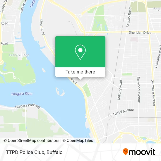 TTPD Police Club map