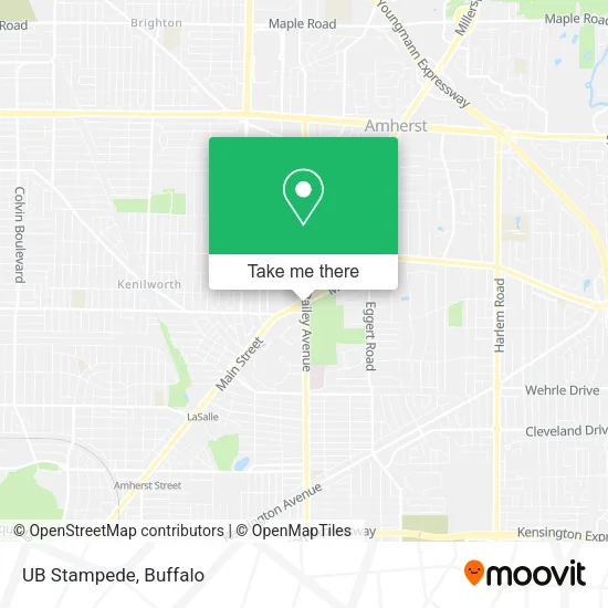 UB Stampede map