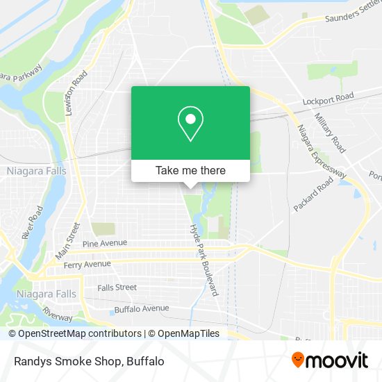 Randys Smoke Shop map