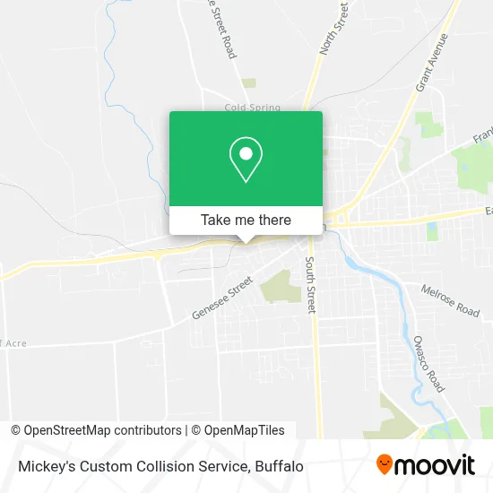 Mickey's Custom Collision Service map