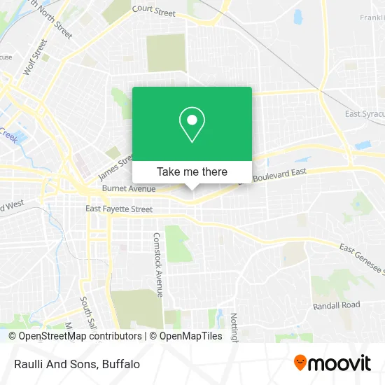 Raulli And Sons map