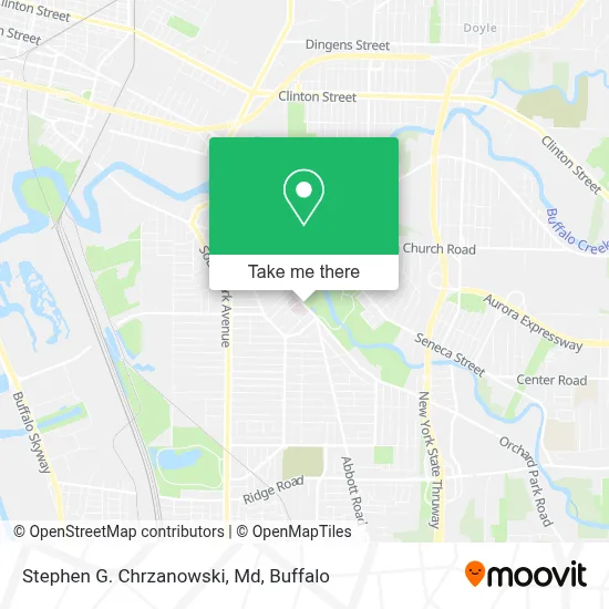 Stephen G. Chrzanowski, Md map