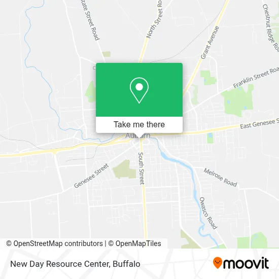 New Day Resource Center map