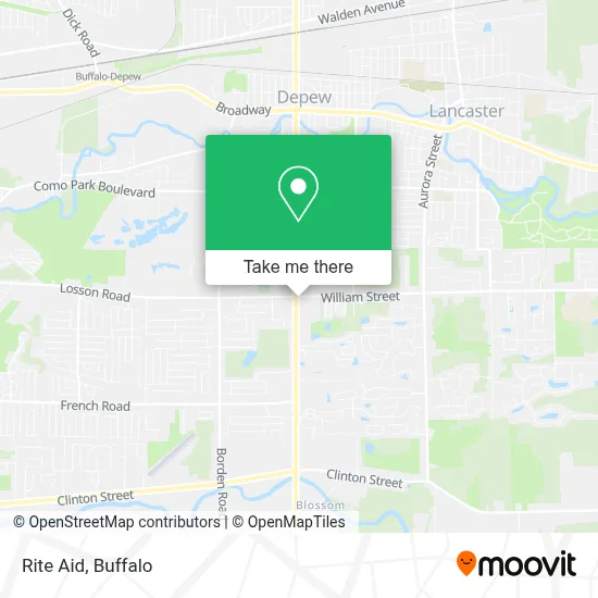 Rite Aid map