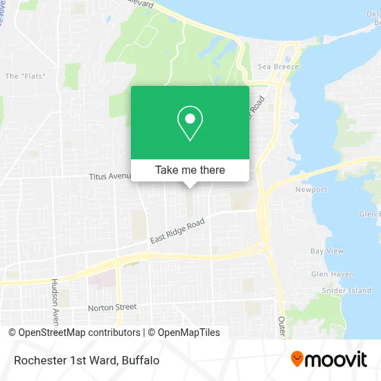 Rochester 1st Ward map