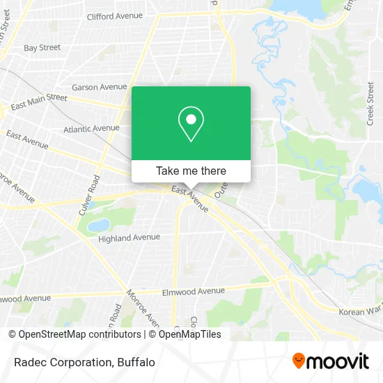 Radec Corporation map