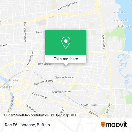 Roc E6 Lacrosse map