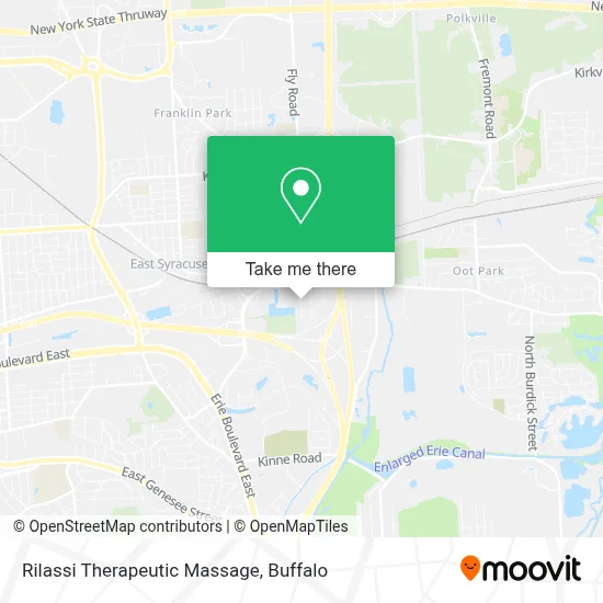 Rilassi Therapeutic Massage map