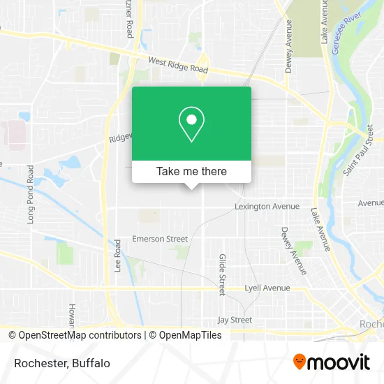 Rochester map
