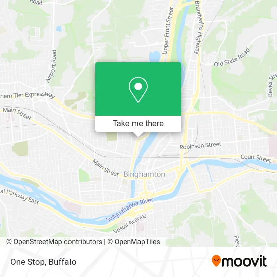 One Stop map