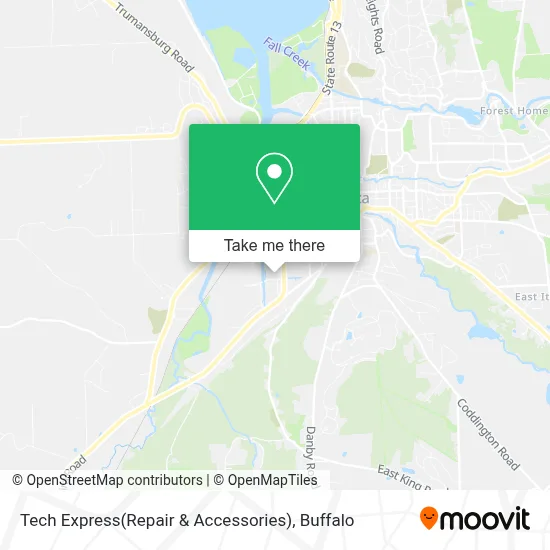 Tech Express(Repair & Accessories) map