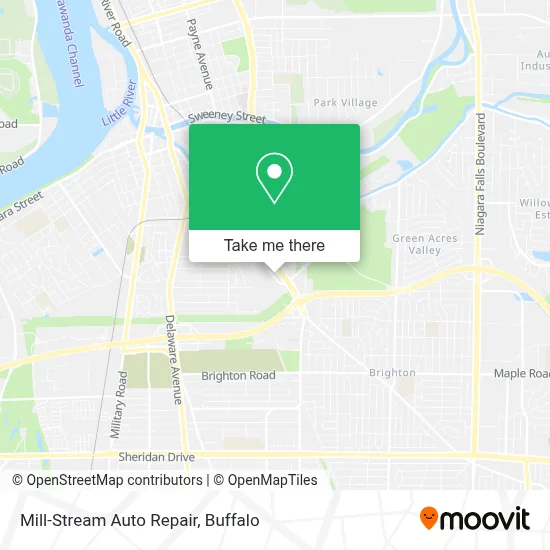 Mill-Stream Auto Repair map