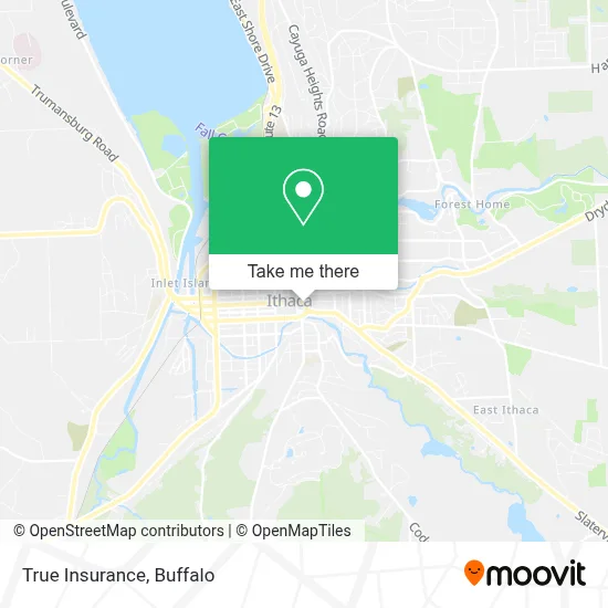 True Insurance map