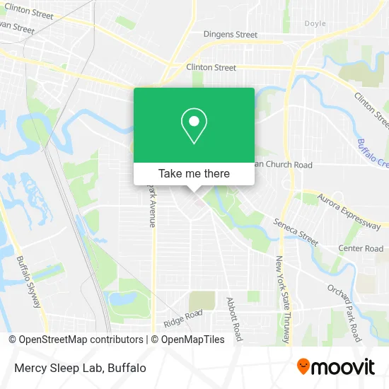 Mercy Sleep Lab map