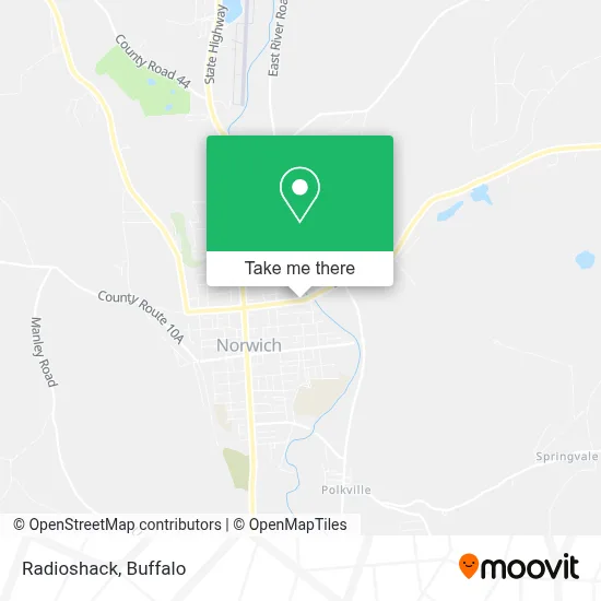 Radioshack map
