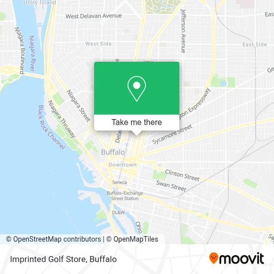 Imprinted Golf Store map