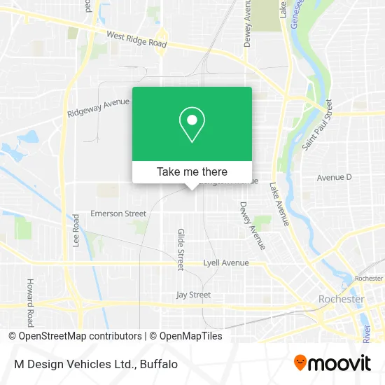 M Design Vehicles Ltd. map