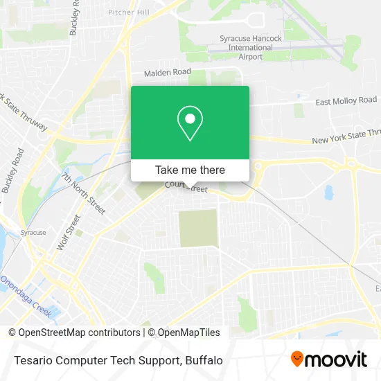 Tesario Computer Tech Support map