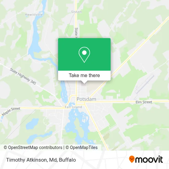 Timothy Atkinson, Md map