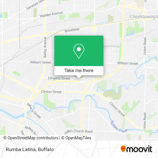 Rumba Latina map