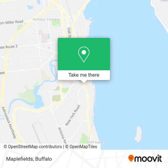 Maplefields map