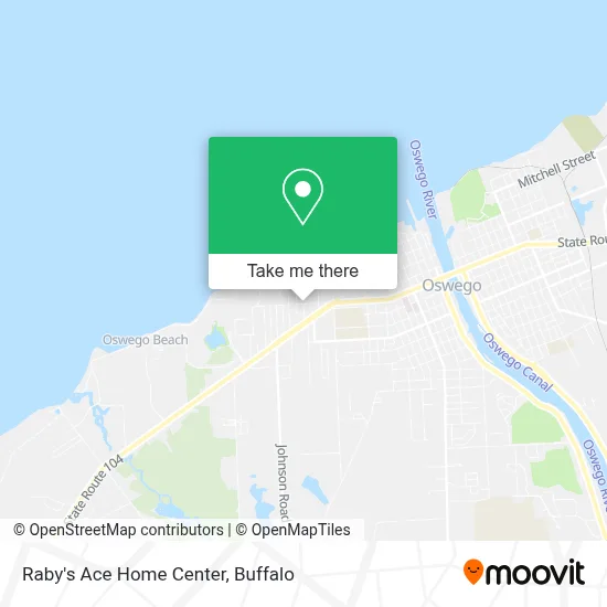 Raby's Ace Home Center map