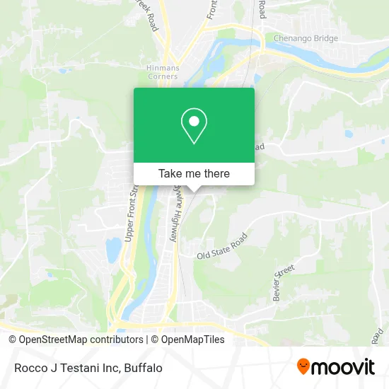 Rocco J Testani Inc map