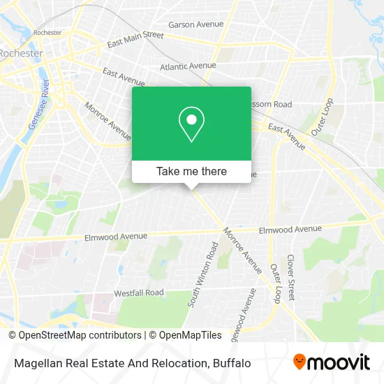 Magellan Real Estate And Relocation map