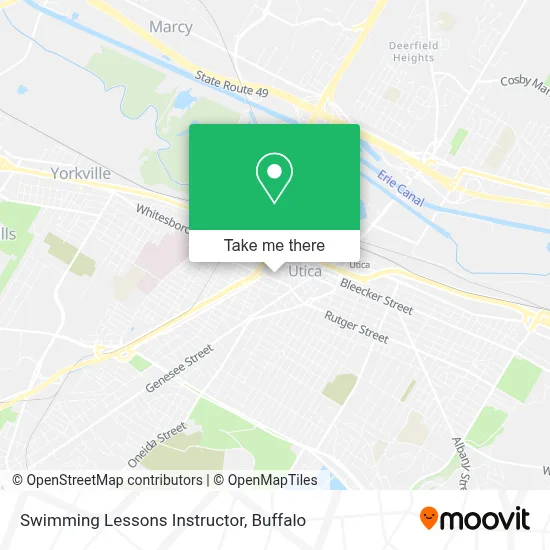 Swimming Lessons Instructor map