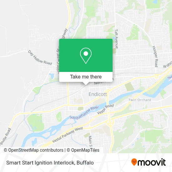 Smart Start Ignition Interlock map