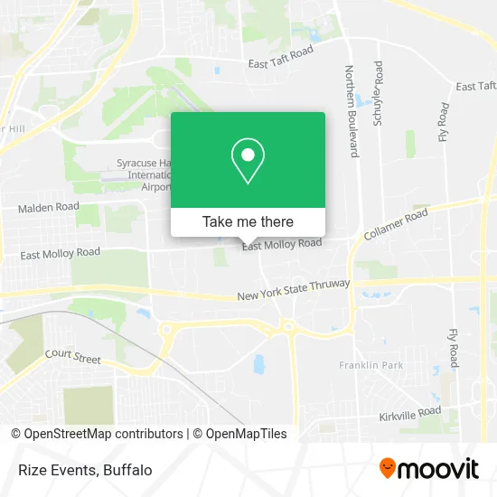 Rize Events map