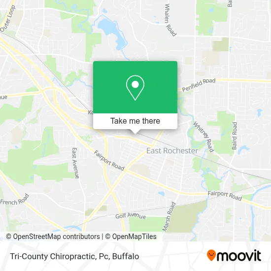 Tri-County Chiropractic, Pc map