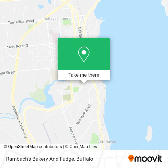 Rambach's Bakery And Fudge map