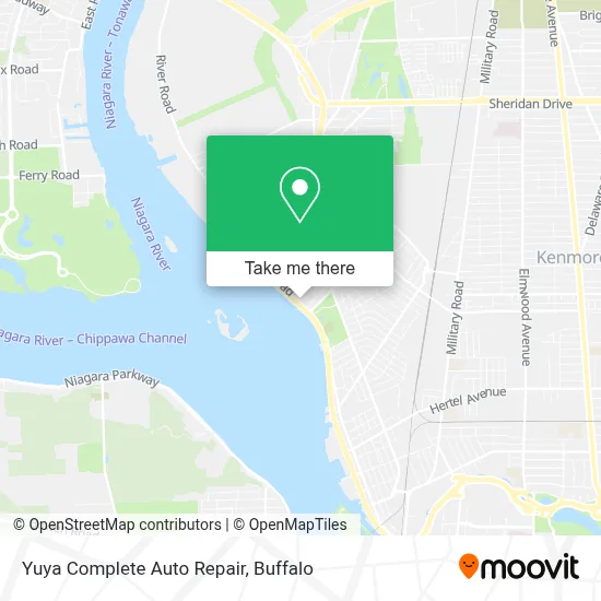 Yuya Complete Auto Repair map