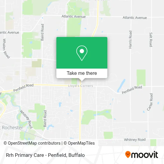 Rrh Primary Care - Penfield map