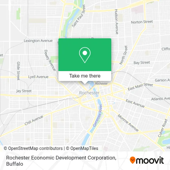 Rochester Economic Development Corporation map