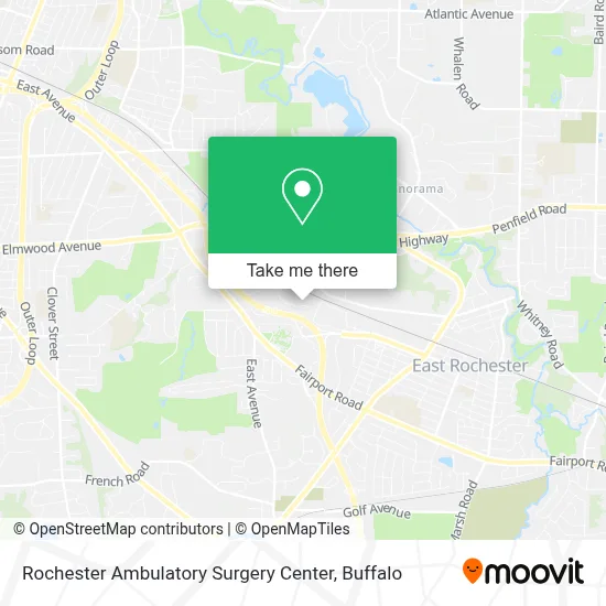 Rochester Ambulatory Surgery Center map