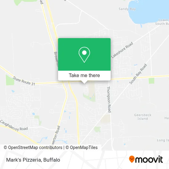 Mark's Pizzeria map