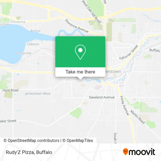 Rudy'Z Pizza map
